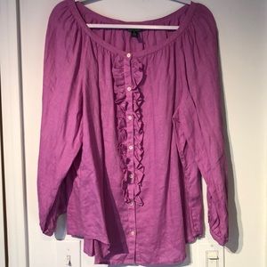 Ralph Lauren Linen Blouse